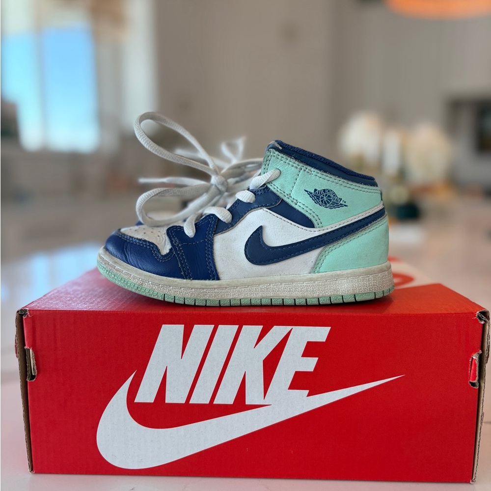 3 Pairs of Nike Kids' Air Jordan 1 Mid High-Top Sneakers - PRE-LOVED